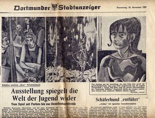 Dortmunder Stadtanzeiger vom 28. November 1957